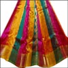 Multi Color Pattu Parikini with Blouse RSS-11 - Click here to View more details about this Product